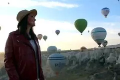 Kapadokya'da balonların gökyüzünde muhteşem dansı Kapadokya'da balonların gökyüzünde muhteşem dansı