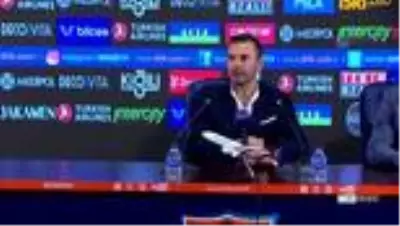 Medipol Başakşehir - Fraport TAV Antalyaspor maçının ardından - Okan Buruk Medipol Başakşehir - Fraport TAV Antalyaspor maçının ardından - Okan Buruk