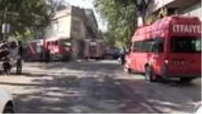 Metruk binada yangın Metruk binada yangın