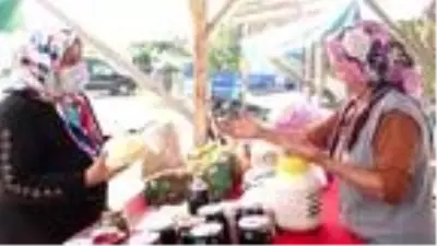 Ordu'nun 14 yıllık organik ürün pazarına ilgi arttı Ordu'nun 14 yıllık organik ürün pazarına ilgi arttı