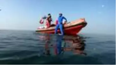 Şahika Ercümen, İzmit Körfezi'nde batırılan yolcu gemisinin etrafında dalış yaptı Şahika Ercümen, İzmit Körfezi'nde batırılan yolcu gemisinin etrafında dalış yaptı
