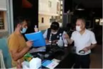 Samsun'da berber ve kuaförlere Covid-19 denetimi Samsun'da berber ve kuaförlere Covid-19 denetimi