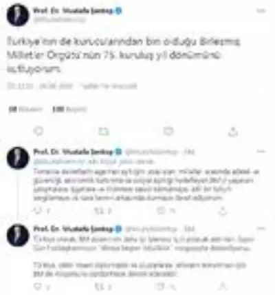 Şentop: BM'yi, işgallere ve ölümlere sessiz kalmamaya davet ediyorum Şentop: BM'yi, işgallere ve ölümlere sessiz kalmamaya davet ediyorum