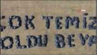 Trakya usulü temizlik mesajı: 'Çok temiz oldu be ya' Trakya usulü temizlik mesajı: 'Çok temiz oldu be ya'