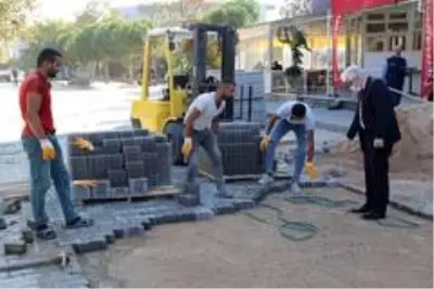 Başkan Deveciler yol yapım çalışmalarını inceledi Başkan Deveciler yol yapım çalışmalarını inceledi