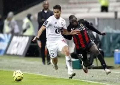 Burak Yılmaz, Lille'e 1 puanı kazandırdı Burak Yılmaz, Lille'e 1 puanı kazandırdı