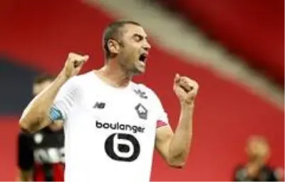Burak Yılmaz, Lille'e 1 puanı kazandırdı Burak Yılmaz, Lille'e 1 puanı kazandırdı