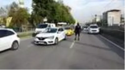 Bursa'da 8 aracın karıştığı zincirleme kaza Bursa'da 8 aracın karıştığı zincirleme kaza