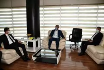 CHP heyetinden ATSO'ya ziyaret CHP heyetinden ATSO'ya ziyaret