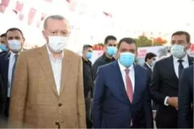 Cumhurbaşkanı Erdoğan, toplu açılış törenine katıldı (2) Cumhurbaşkanı Erdoğan, toplu açılış törenine katıldı (2)