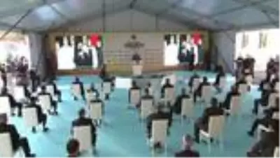 Cumhurbaşkanı Erdoğan, toplu açılış törenine katıldı (2) Cumhurbaşkanı Erdoğan, toplu açılış törenine katıldı (2)