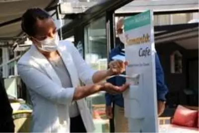 Gölbaşı'nda korona virüs denetimi Gölbaşı'nda korona virüs denetimi