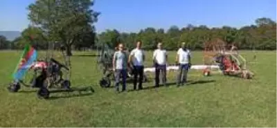 Havacılardan Azerbaycan'a gökyüzünde destek Havacılardan Azerbaycan'a gökyüzünde destek