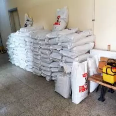 HAYTAP, Hakkari'ye 1,5 ton mama desteğinde bulundu HAYTAP, Hakkari'ye 1,5 ton mama desteğinde bulundu