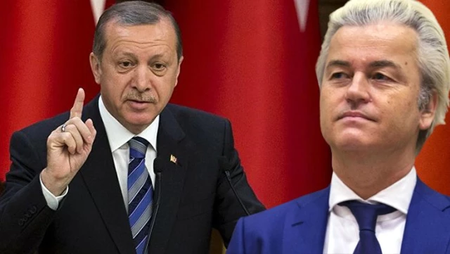 Hollanda Özgürlük Partisi Başkanı Geert Wilders'tan skandal karikatür paylaşımı! Cumhurbaşkanı Erdoğan'a "terörist" dedi - Haberler