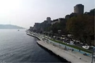 İstanbul sahillerinde maskesiz ve sosyal mesafesiz yoğunluk İstanbul sahillerinde maskesiz ve sosyal mesafesiz yoğunluk
