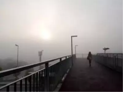 İstanbullular güne sisli bir havayla uyandı İstanbullular güne sisli bir havayla uyandı