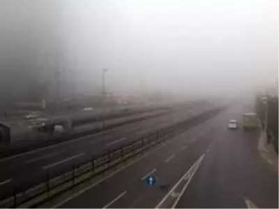 İstanbullular güne sisli bir havayla uyandı İstanbullular güne sisli bir havayla uyandı