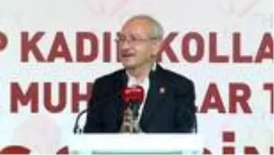 Kılıçdaroğlu: 'Kadınlar parlamentoda temsil için yeterli mücadeleyi vermiyorlar' Kılıçdaroğlu: 'Kadınlar parlamentoda temsil için yeterli mücadeleyi vermiyorlar'