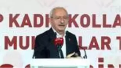 Kılıçdaroğlu: 'Türkiye Belediyeler Birliği var, niye muhtarlar birliği yok' Kılıçdaroğlu: 'Türkiye Belediyeler Birliği var, niye muhtarlar birliği yok'
