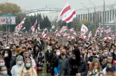 Son dakika haber! - Lukaşenko'ya verilen istifa süresinin dolması ile Belarus sokakları yeniden karıştı- 128 kişi gözaltına alındı Son dakika haber! - Lukaşenko'ya verilen istifa süresinin dolması ile Belarus sokakları yeniden karıştı- 128 kişi gözaltına alındı