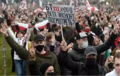 Son dakika haber! - Lukaşenko'ya verilen istifa süresinin dolması ile Belarus sokakları yeniden karıştı- 128 kişi gözaltına alındı Son dakika haber! - Lukaşenko'ya verilen istifa süresinin dolması ile Belarus sokakları yeniden karıştı- 128 kişi gözaltına alındı