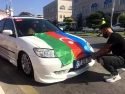 Modifiye araç tutkunlarından Azerbaycan'a destek konvoyu Modifiye araç tutkunlarından Azerbaycan'a destek konvoyu