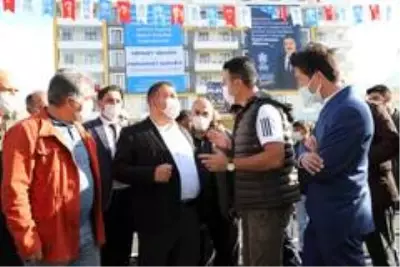 Palandöken'de yenilenen caddeler trafiğe açıldı Palandöken'de yenilenen caddeler trafiğe açıldı