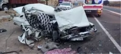 Şanlıurfa'da trafik kazası : 2 ölü, 1 yaralı Şanlıurfa'da trafik kazası : 2 ölü, 1 yaralı
