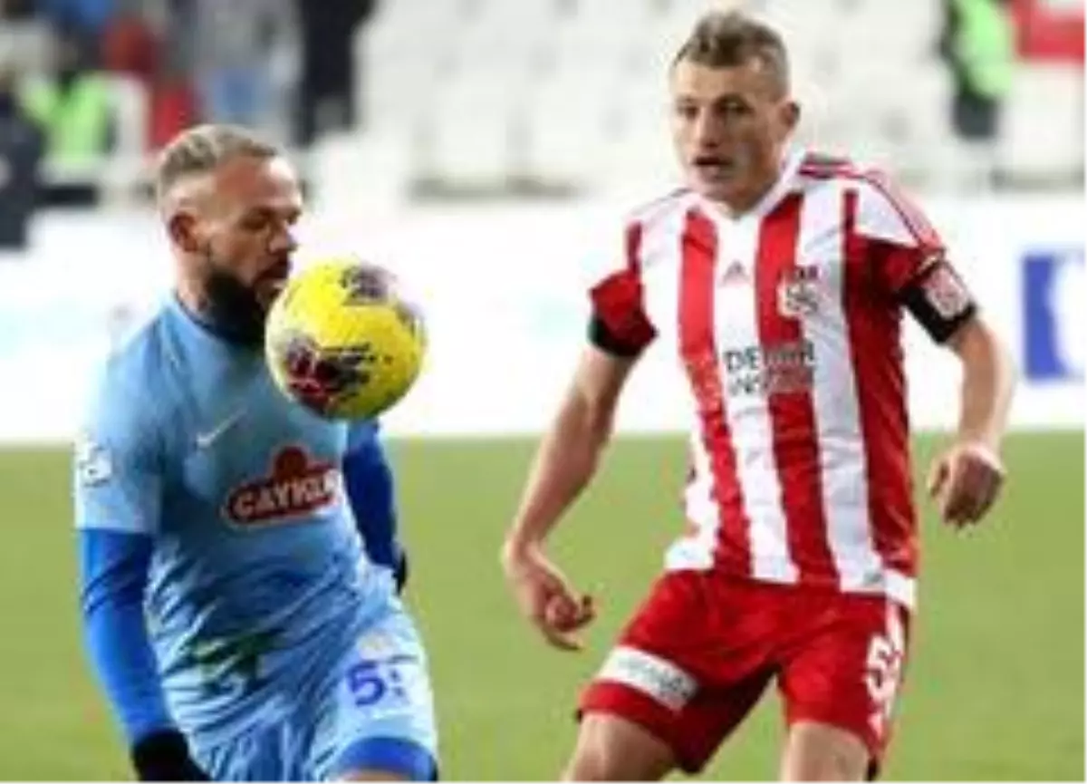 Sivasspor ile Rizespor 17. randevuda