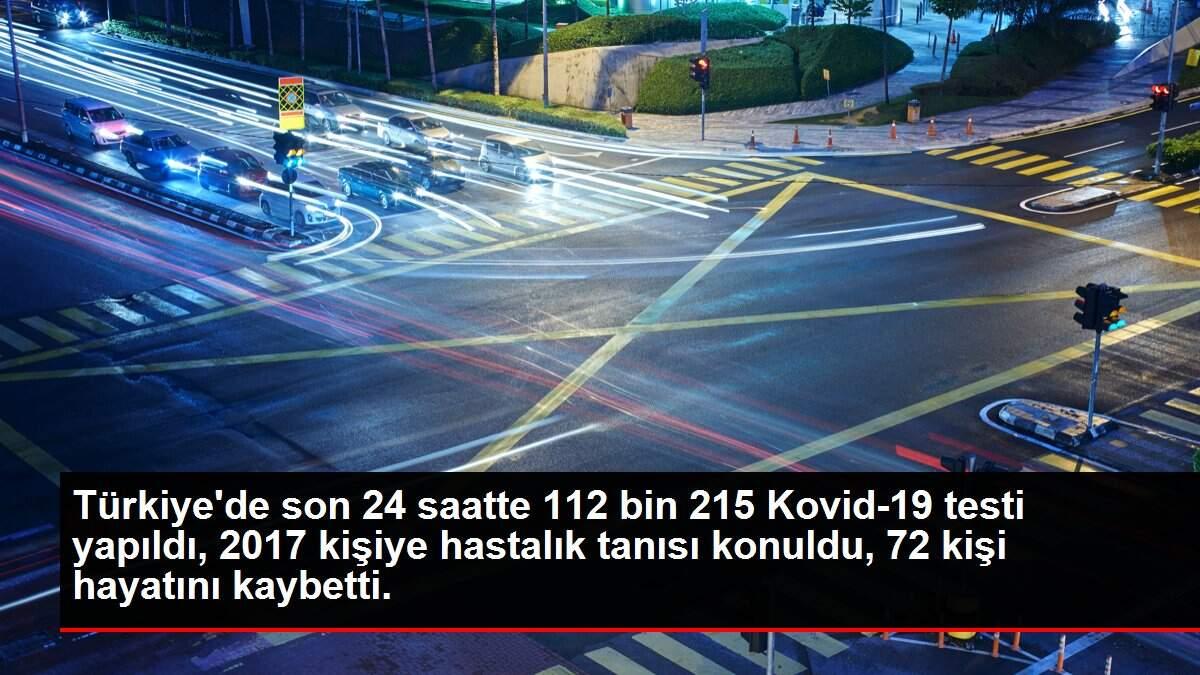 Türkiye de son 24 saatte 112 bin 215 Kovid-19 testi ...