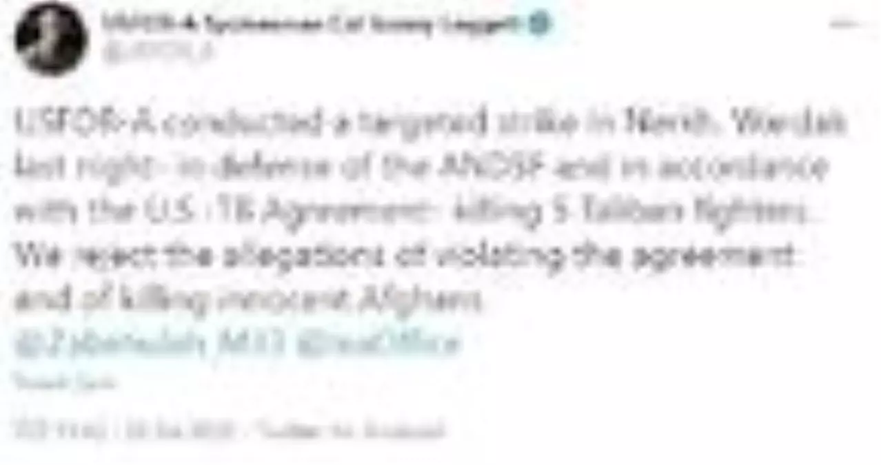 Son dakika haber... ABD, Afganistan'da 5 üst düzey Talibanlıyı öldürdüğü duyurdu