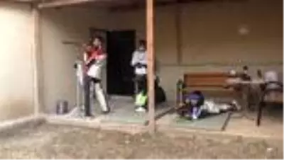 Atıcılık sporcuları salgına rağmen hedefi 12'den vurdu Atıcılık sporcuları salgına rağmen hedefi 12'den vurdu
