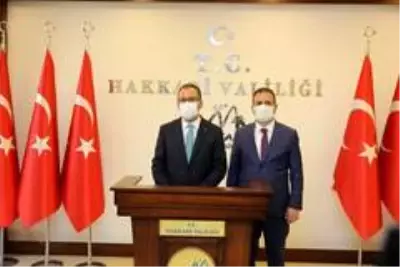 Bakan Kasapoğlu Hakkari'de Bakan Kasapoğlu Hakkari'de