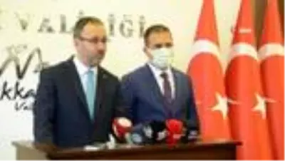 Bakan Kasapoğlu: 'Hakkari; terörden, gözyaşından, kandan beslenenlere 'geçit yok' diyor' Bakan Kasapoğlu: 'Hakkari; terörden, gözyaşından, kandan beslenenlere 'geçit yok' diyor'