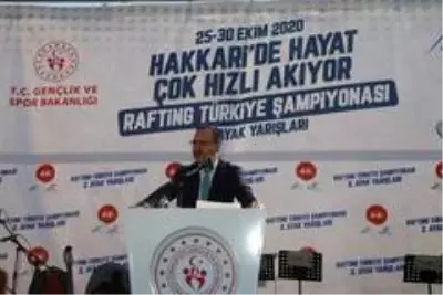 Bakan Kasapoğlu: 'Hakkari, terörden, gözyaşından, kandan beslenenlere 'geçit yok' diyor' Bakan Kasapoğlu: 'Hakkari, terörden, gözyaşından, kandan beslenenlere 'geçit yok' diyor'