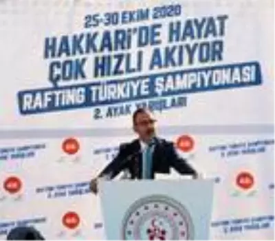 Son dakika... Bakan Kasapoğlu: Yarınların çok güçlü sporcularını Hakkari'de yetiştireceğiz Son dakika... Bakan Kasapoğlu: Yarınların çok güçlü sporcularını Hakkari'de yetiştireceğiz