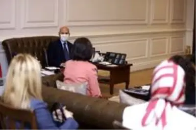 İçişleri Bakanı Soylu kadın muhtarlarla buluştu İçişleri Bakanı Soylu kadın muhtarlarla buluştu