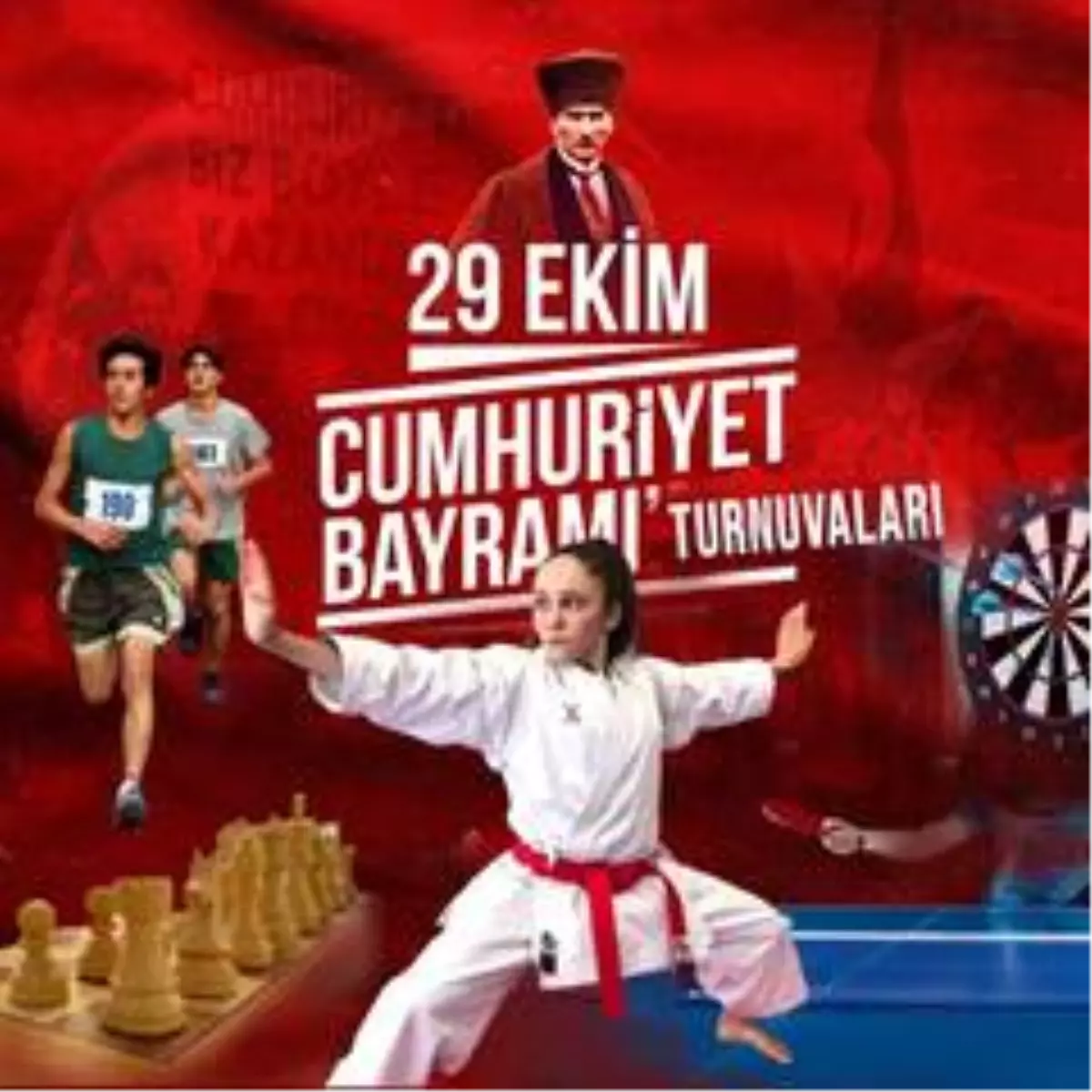 Cumhuriyet coşkusu turnuvalarla kutlanacak