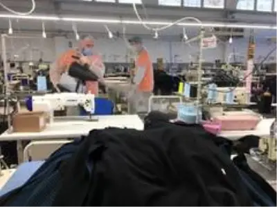 Fabrikalarda çalışanların sağlığı için dezenfekte çalışmaları yapılıyor Fabrikalarda çalışanların sağlığı için dezenfekte çalışmaları yapılıyor
