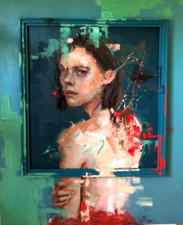 Genç ressam Sinem Demirci'nin son çalışması büyük beğeni topladı Genç ressam Sinem Demirci'nin son çalışması büyük beğeni topladı