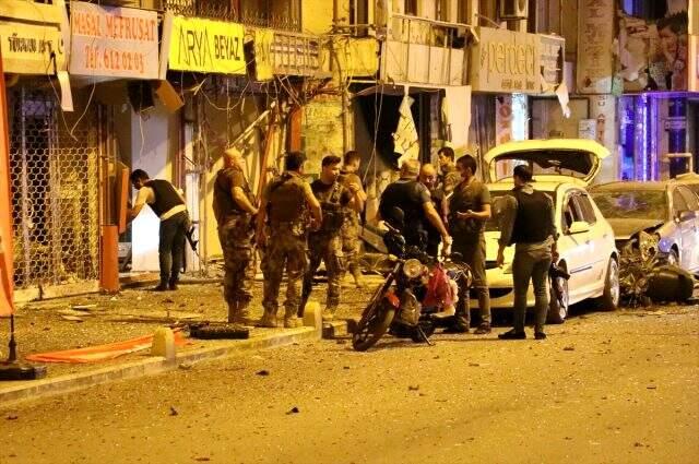 Hatay'daki patlamanın ardından ilk görüntüler geldi