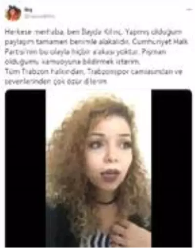 Isparta'da CHP'li Kılınç'ın 'Trabzon' paylaşımı tepki çekti, ihraç süreci başladı (2) Isparta'da CHP'li Kılınç'ın 'Trabzon' paylaşımı tepki çekti, ihraç süreci başladı (2)