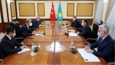 Son dakika haber | Milli Savunma Bakanı Akar, Kazakistan Başbakanı Mamin ile görüştü - NUR Son dakika haber | Milli Savunma Bakanı Akar, Kazakistan Başbakanı Mamin ile görüştü - NUR