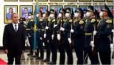 Milli Savunma Bakanı Akar Kazakistan'da askeri törenle karşılandı - NUR Milli Savunma Bakanı Akar Kazakistan'da askeri törenle karşılandı - NUR