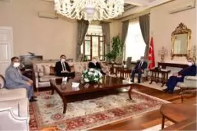 Müftü Soykök'ten, Vali Karadeniz'e Mevlid-i Nebi daveti Müftü Soykök'ten, Vali Karadeniz'e Mevlid-i Nebi daveti