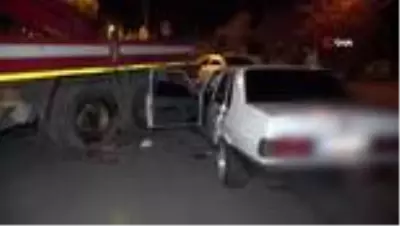 Polisten kaçarken kaza yapan sürücü hayatını kaybetti Polisten kaçarken kaza yapan sürücü hayatını kaybetti