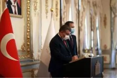 (İSTANBUL - foto) Sağlık Bakanı Fahrettin Koca, İstanbul Valiliği'nde (İSTANBUL - foto) Sağlık Bakanı Fahrettin Koca, İstanbul Valiliği'nde