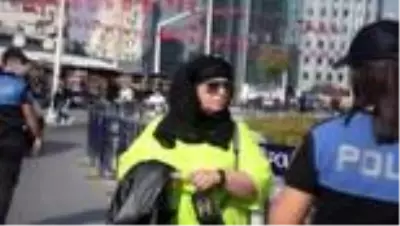 Taksim'de drone destekli Kovid-19 denetimi Taksim'de drone destekli Kovid-19 denetimi