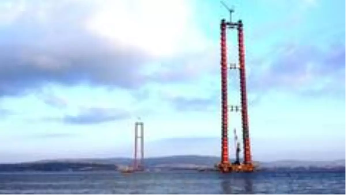 1915 Çanakkale Köprüsü'nde gün batımı